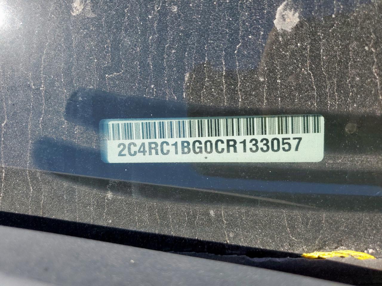 2012 Chrysler Town & Country Touring VIN: 2C4RC1BG0CR133057 Lot: 82410895