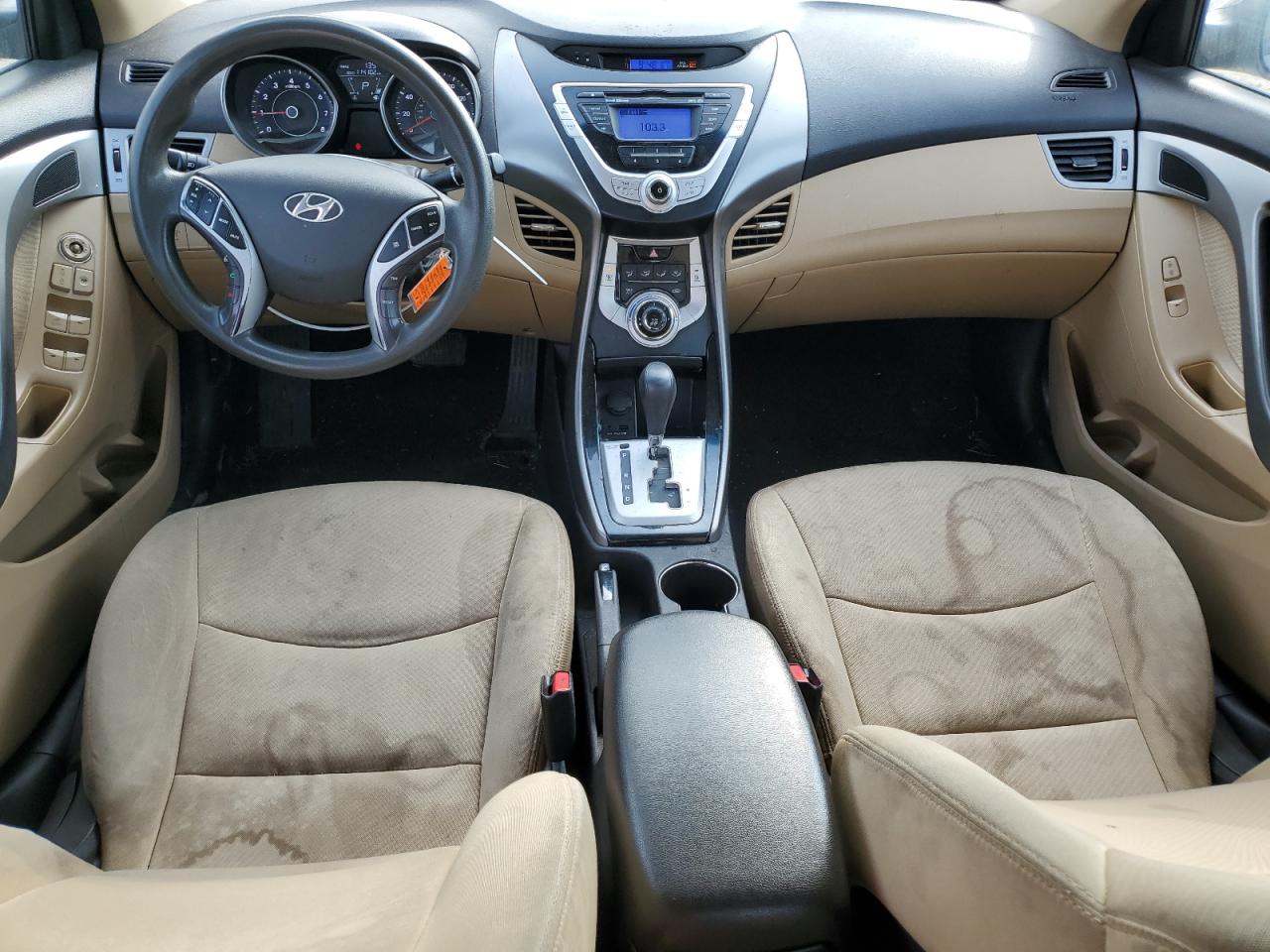 2012 Hyundai Elantra Gls VIN: 5NPDH4AE2CH104606 Lot: 86217415