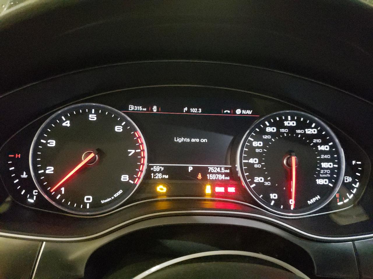 2012 Audi A6 Prestige VIN: WAUHGAFC6CN174794 Lot: 85932145