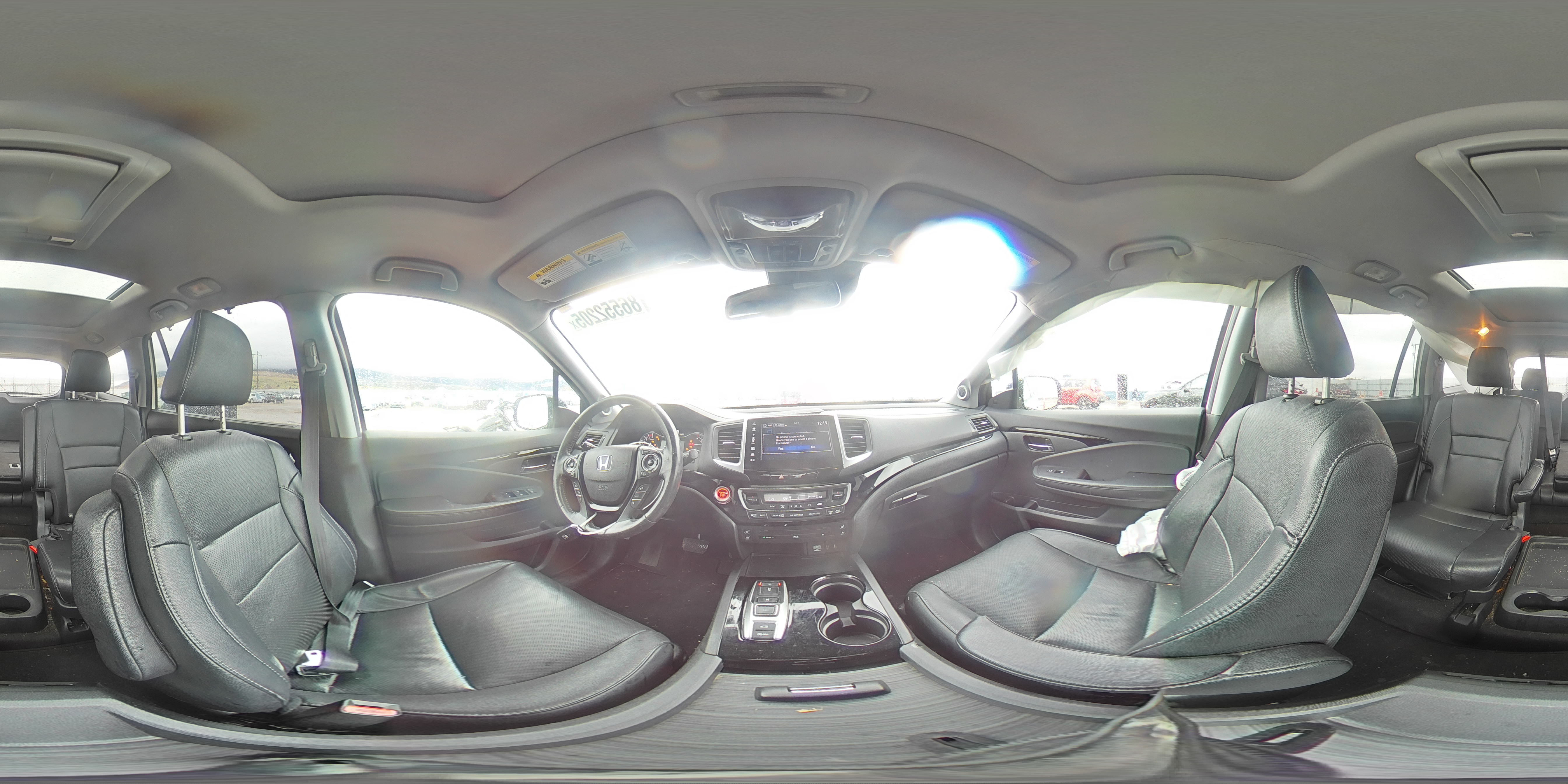 2017 Honda Pilot Elite VIN: 5FNYF6H01HB052095 Lot: 86552205