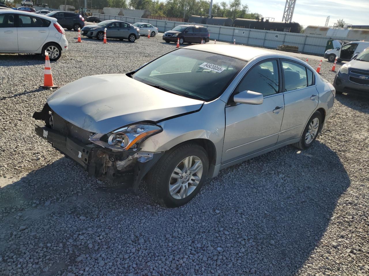 2010 Nissan Altima Base silver sedan gas 1N4AL2AP4AN517279 photo #1