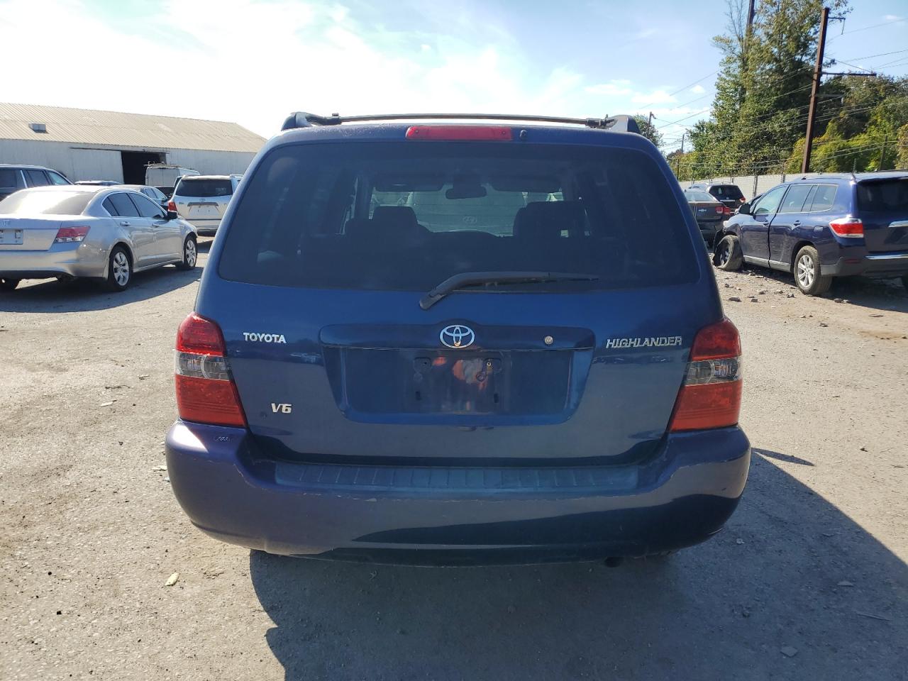 2006 Toyota Highlander Limited VIN: JTEGP21A360120702 Lot: 84070335