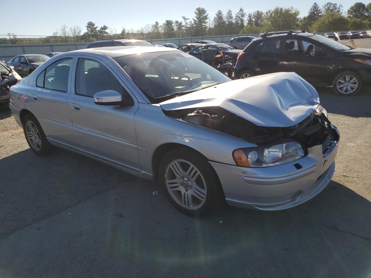 YV1RS592X92727435 VOLVO S60 2009 SILVER Photo 4