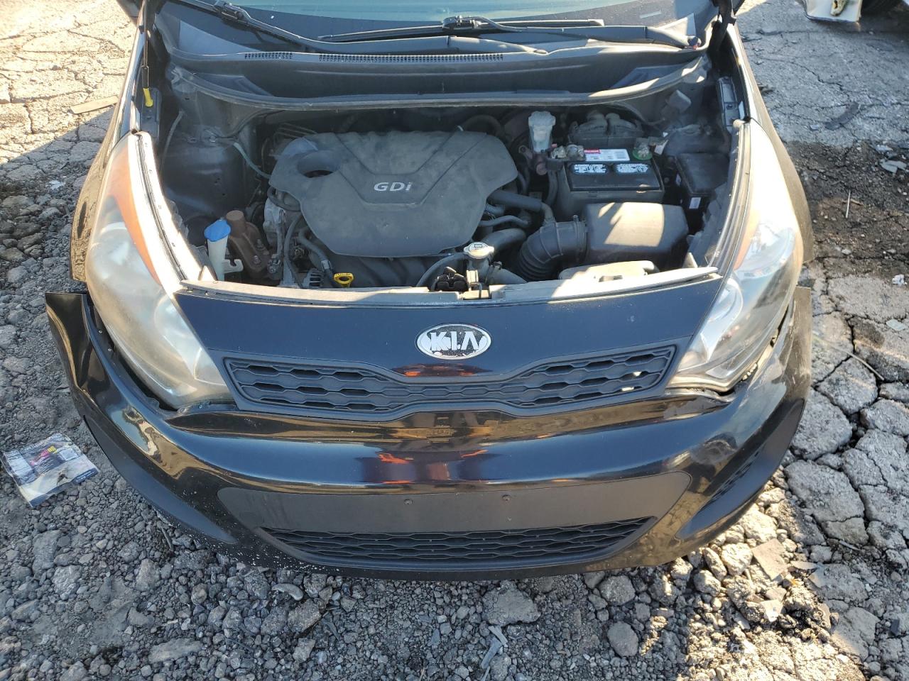 2013 Kia Rio Lx VIN: KNADM5A38D6186513 Lot: 87036985