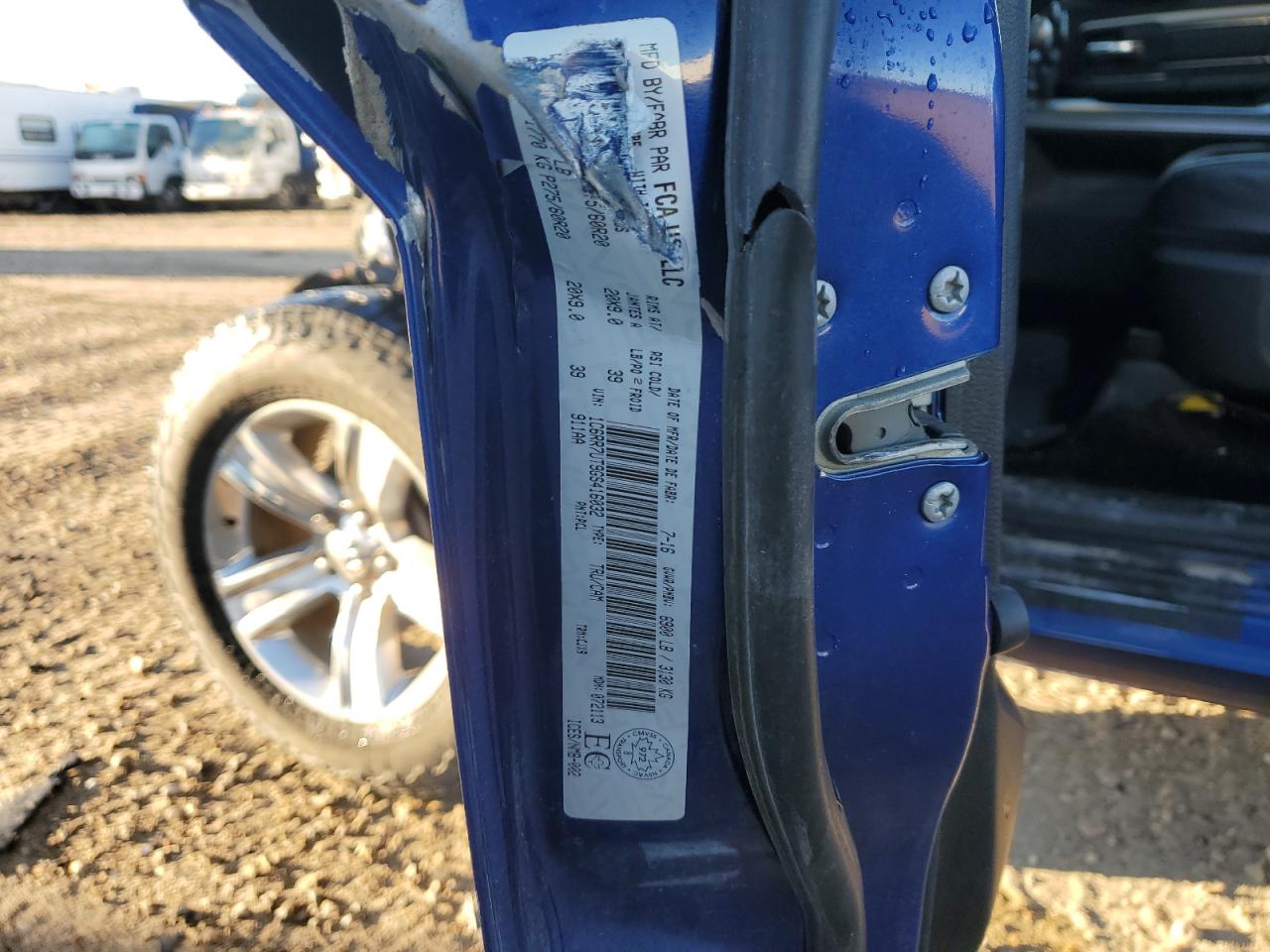 2016 Ram 1500 Sport VIN: 1C6RR7UT9GS416032 Lot: 87085645