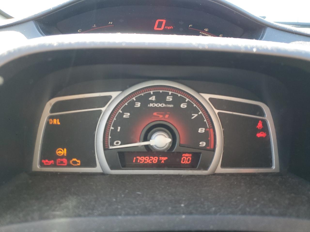 2008 Honda Civic Si VIN: 2HGFG21528H707511 Lot: 86550365