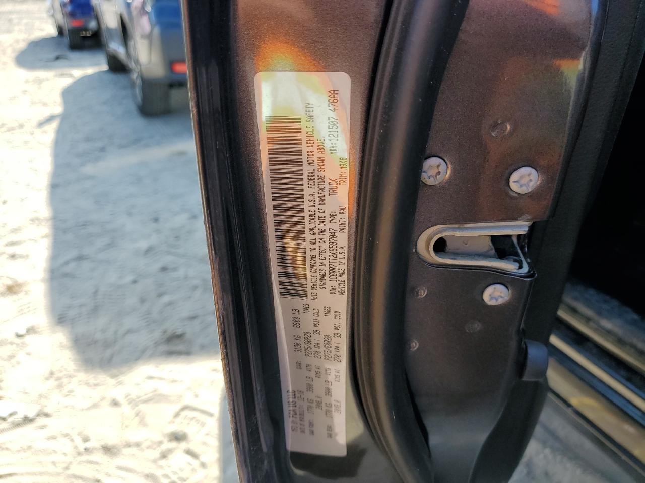 2019 Ram 1500 Classic Slt VIN: 1C6RR7TT2KS597047 Lot: 85886585