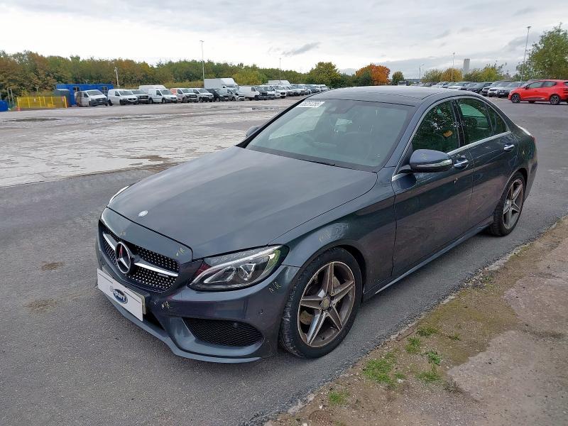 2014 MERCEDES-BENZ C CLASS C220 BLUETEC AMG LINE PREMIUM PLUS 4DR AUTO for sale at Copart ST HELENS