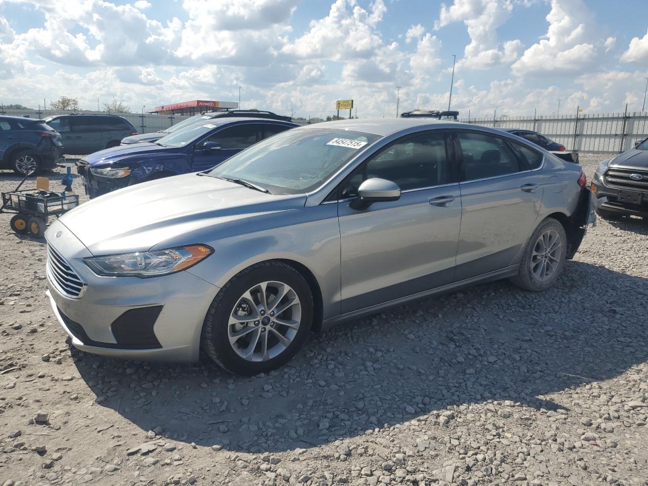 2020 Ford Fusion Se VIN: 3FA6P0HD3LR125808 Lot: 84547515
