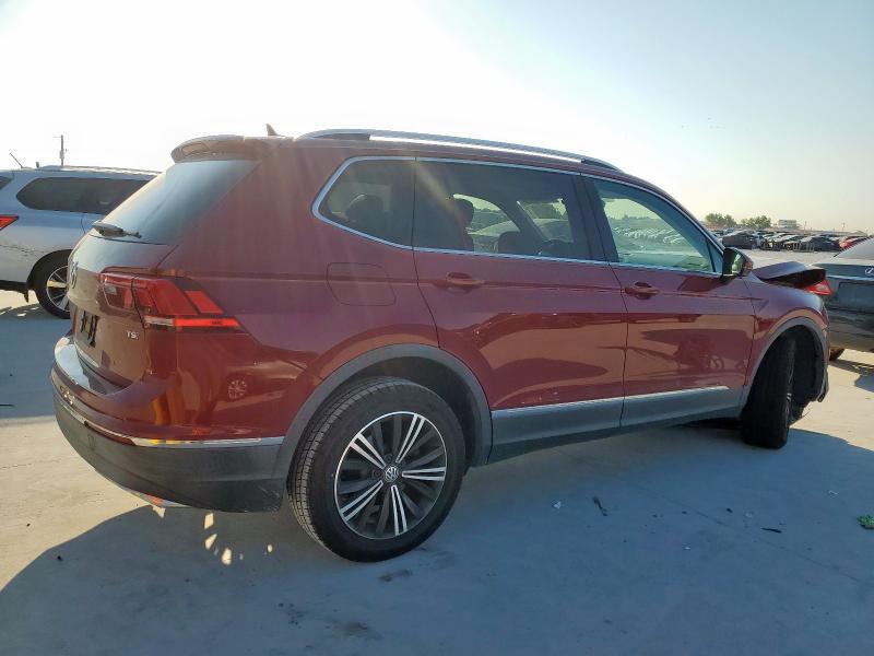 VOLKSWAGEN TIGUAN 2018 Бордовый