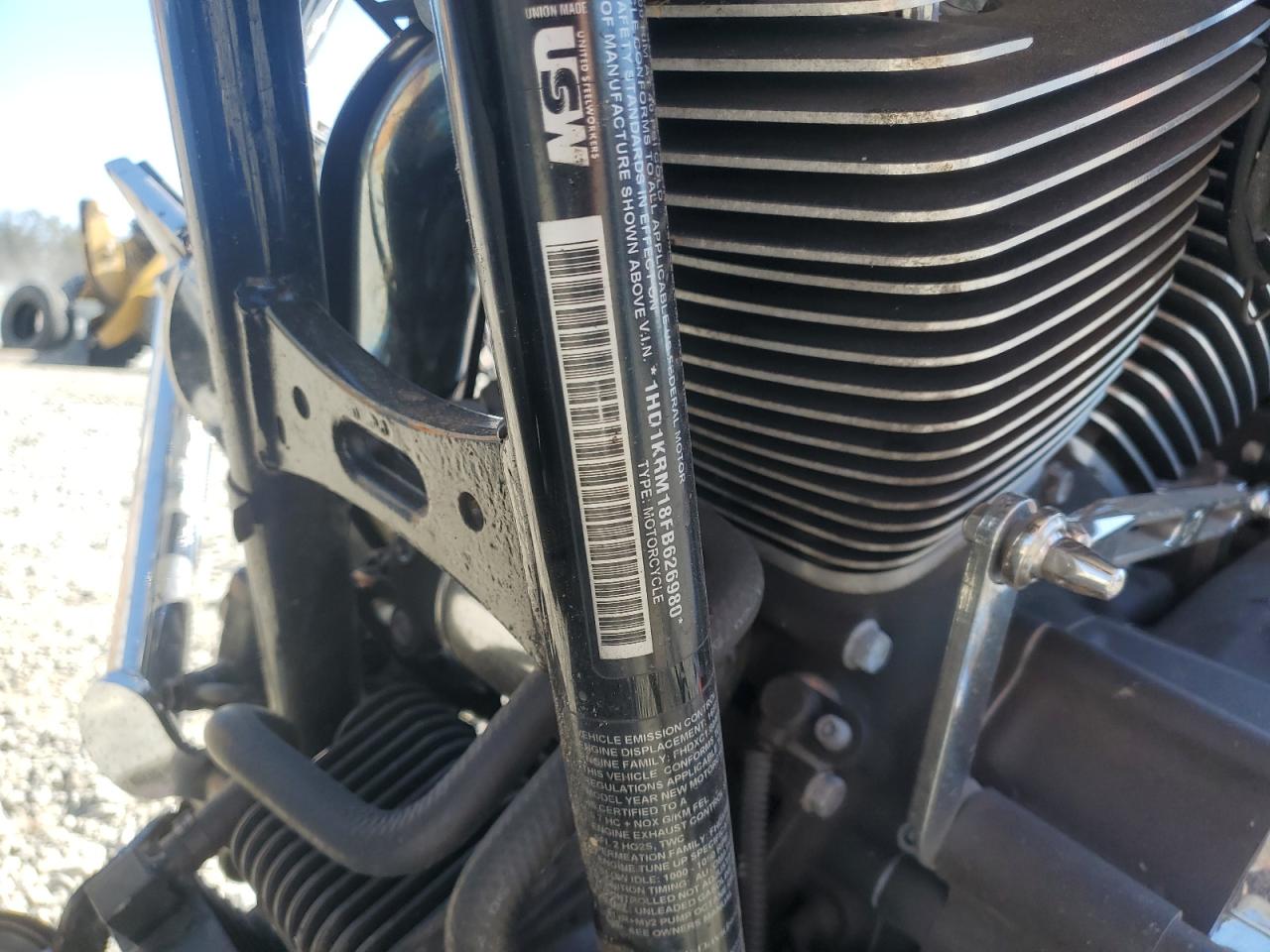 2015 Harley-Davidson Flhxs Street Glide Special VIN: 1HD1KRM18FB626980 Lot: 87117165