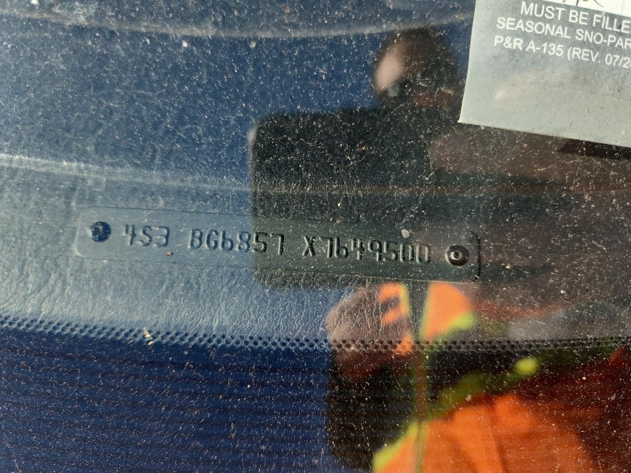 1999 Subaru Legacy Outback VIN: 4S3BG6857X7649500 Lot: 85316125