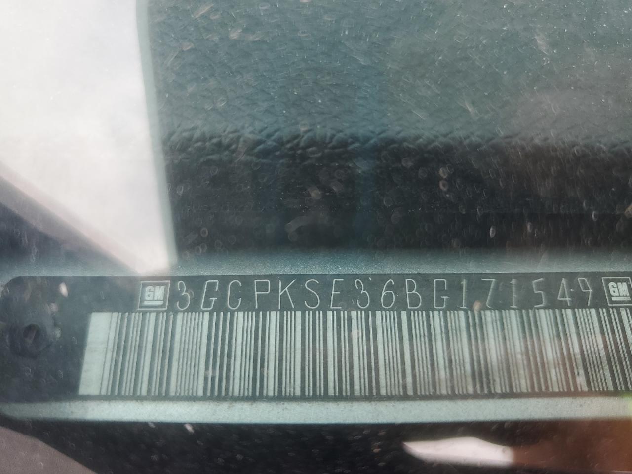 2011 Chevrolet Silverado K1500 Lt VIN: 3GCPKSE36BG171549 Lot: 84807715