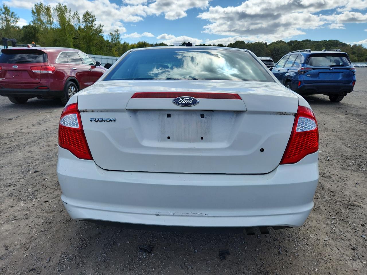 2012 Ford Fusion S VIN: 3FAHP0GA6CR134292 Lot: 84928035