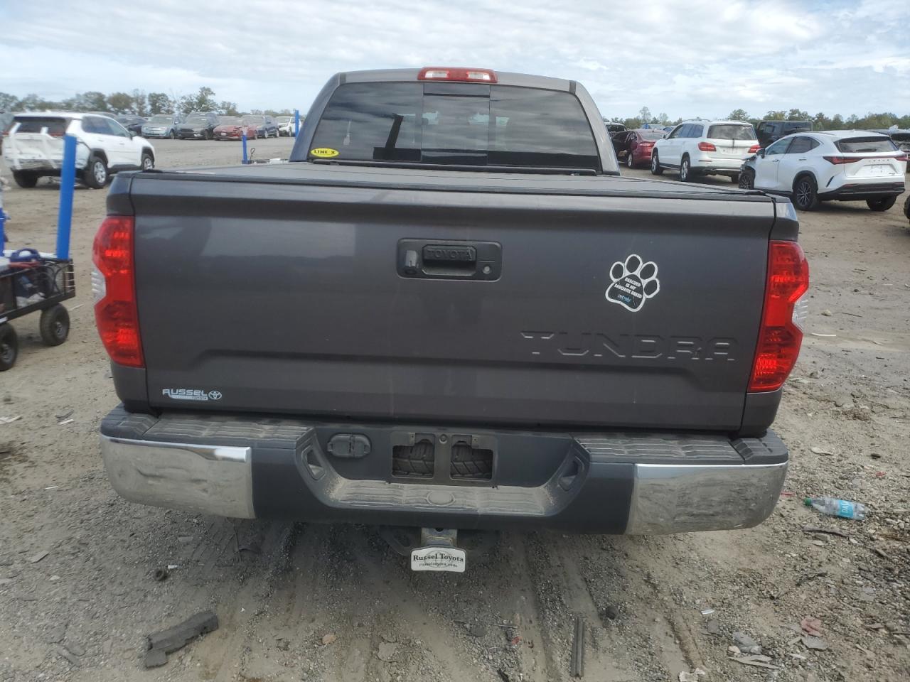 2014 Toyota Tundra Double Cab Sr VIN: 5TFRM5F17EX080744 Lot: 85351175