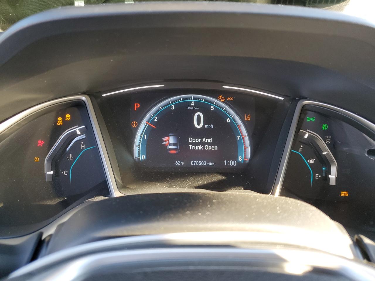 2019 Honda Civic Ex VIN: JHMFC1F35KX012517 Lot: 82290885