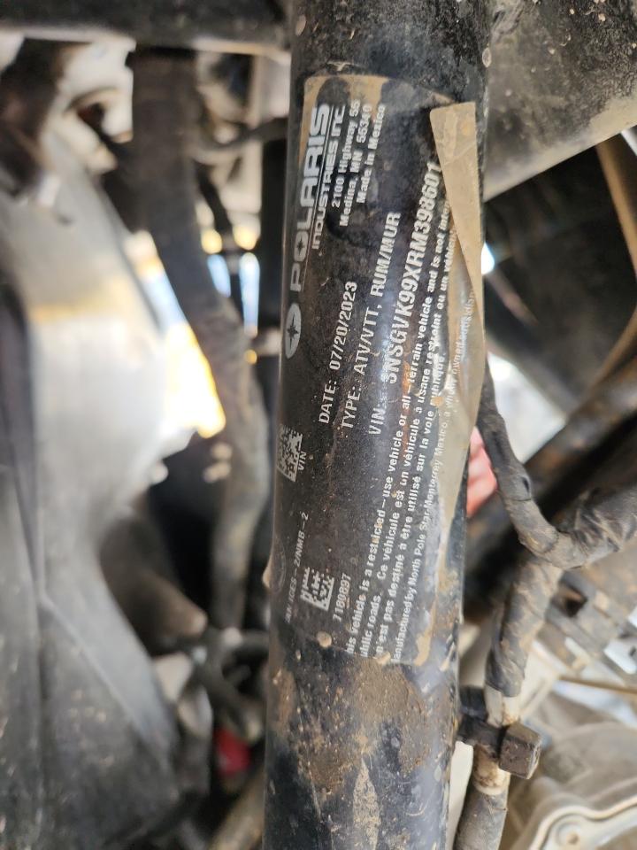 2024 Polaris Xpedition Adv 1000 Ultimate VIN: 3NSGVK99XRM398601 Lot: 89881515