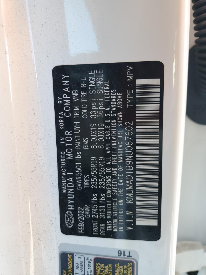 2022 Genesis Gv70 Base VIN: KMUMADTB9NU067602 Lot: 86498315