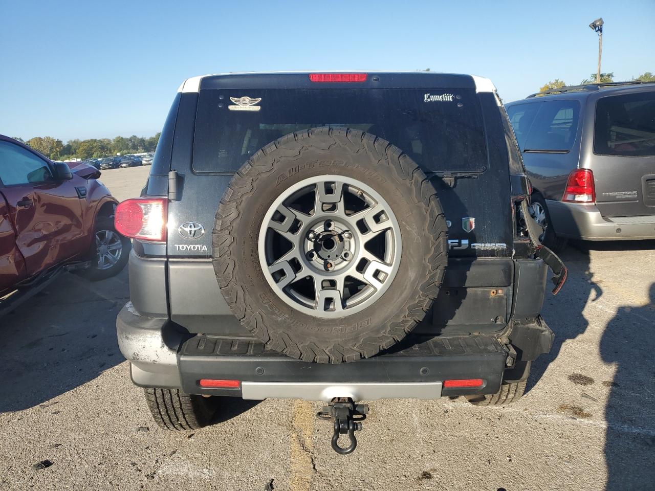 2008 Toyota Fj Cruiser VIN: JTEBU11F68K012199 Lot: 82517025