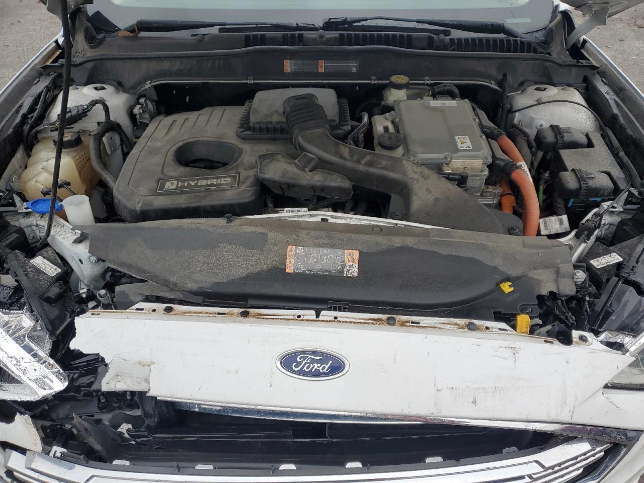 2017 Ford Fusion Titanium Hev VIN: 3FA6P0RU1HR357474 Lot: 89657305