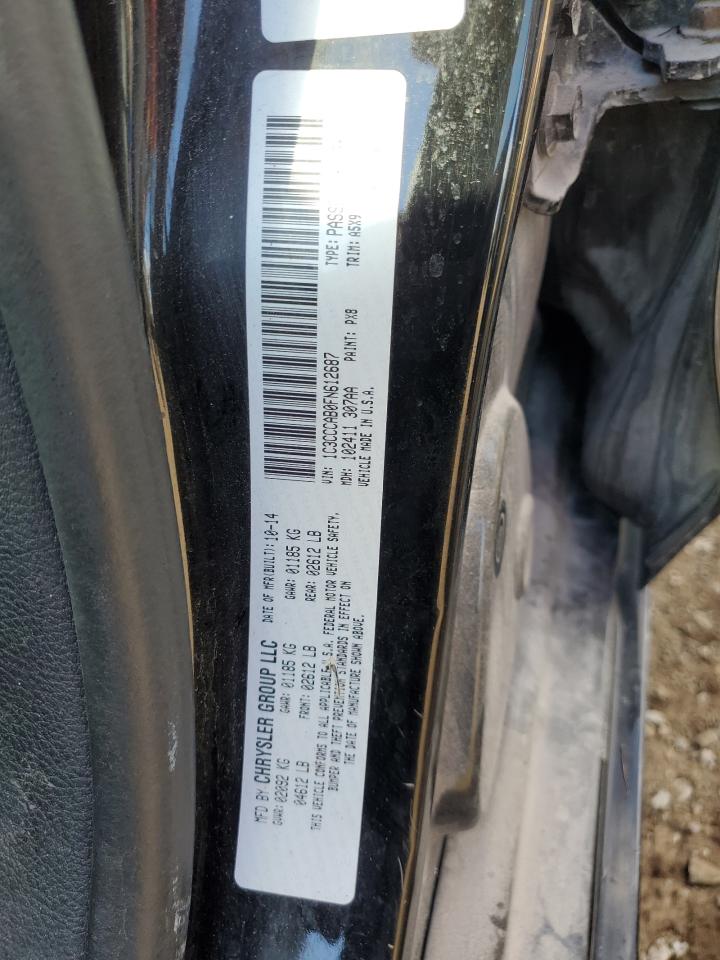 2015 Chrysler 200 Limited VIN: 1C3CCCAB0FN612687 Lot: 82469665