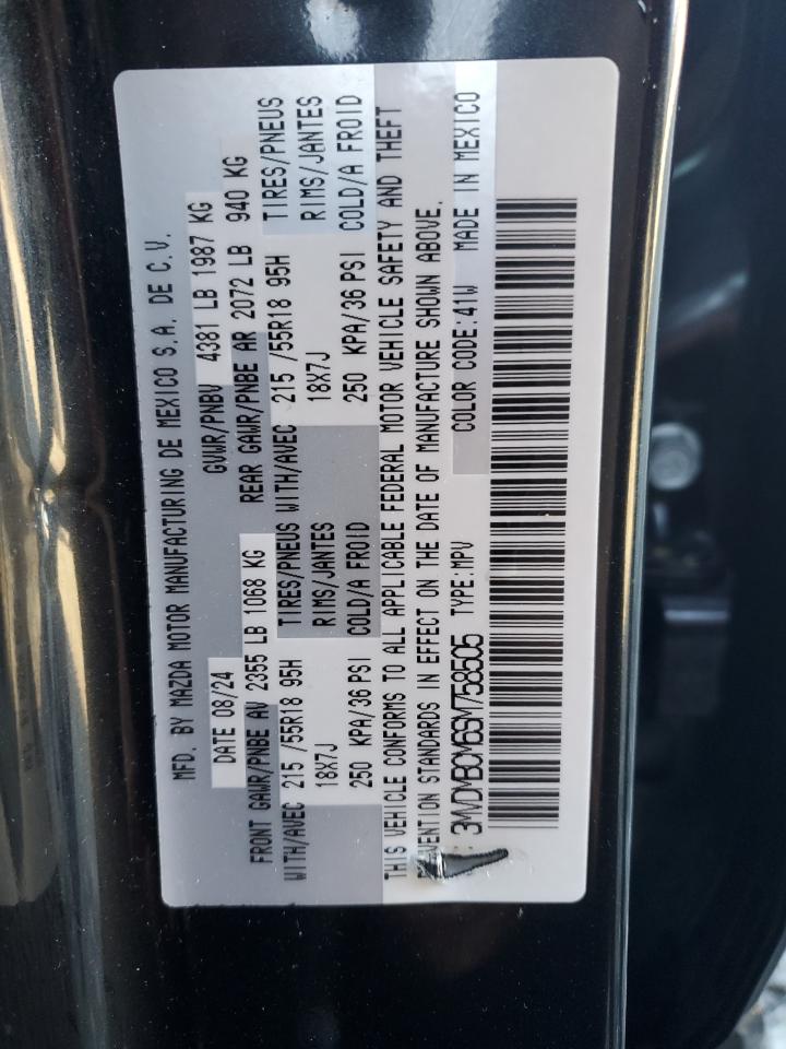 2025 Mazda Cx-30 Preferred VIN: 3MVDMBCM6SM758505 Lot: 85341335