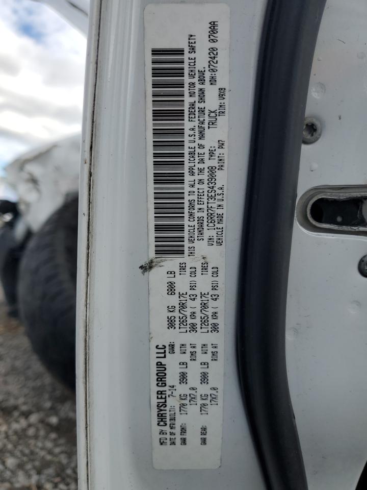 2014 Ram 1500 St VIN: 1C6RR7FT3ES439008 Lot: 86311475