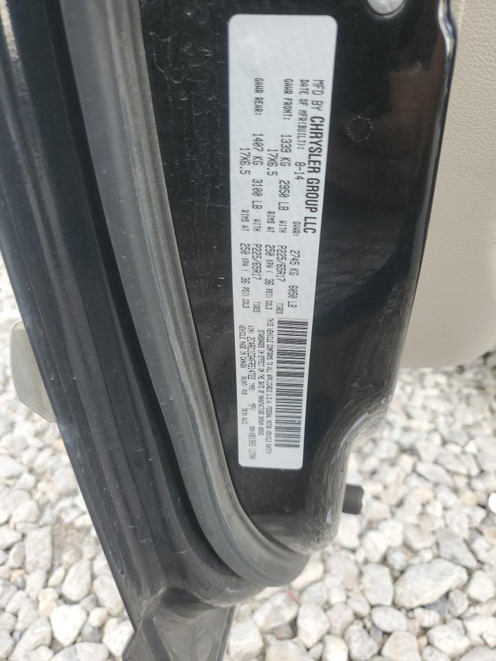 2015 Chrysler Town & Country Touring L VIN: 2C4RC1CG4FR514722 Lot: 85482405