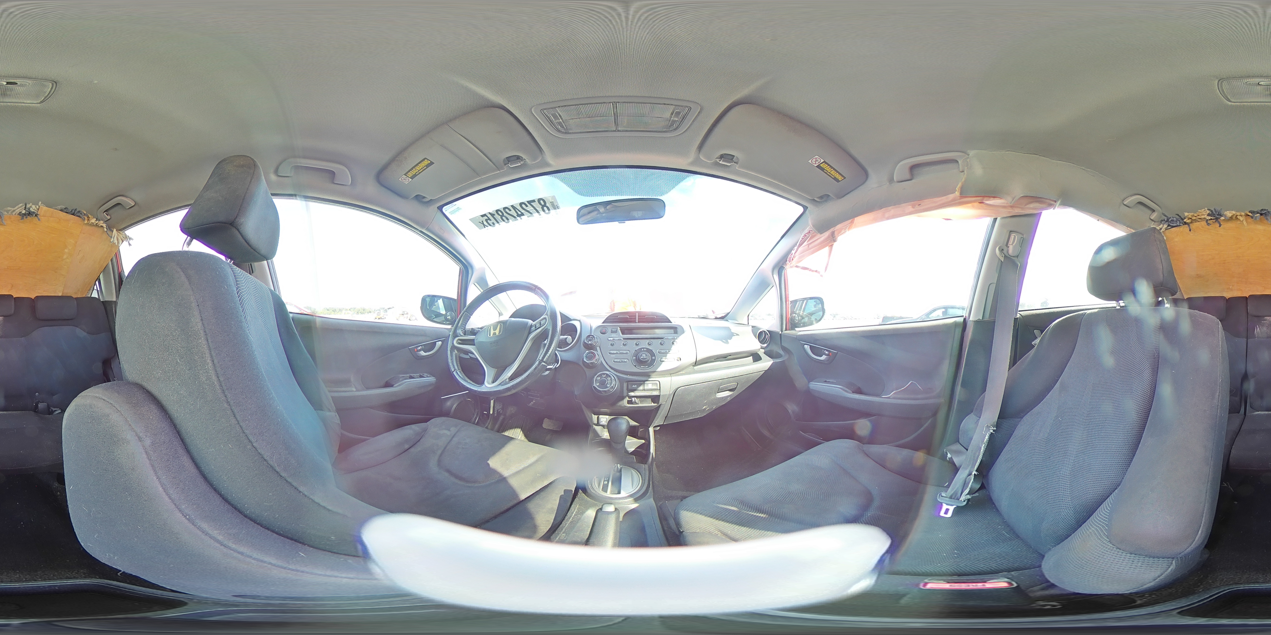 2009 Honda Fit Sport VIN: JHMGE88499S041135 Lot: 87242815