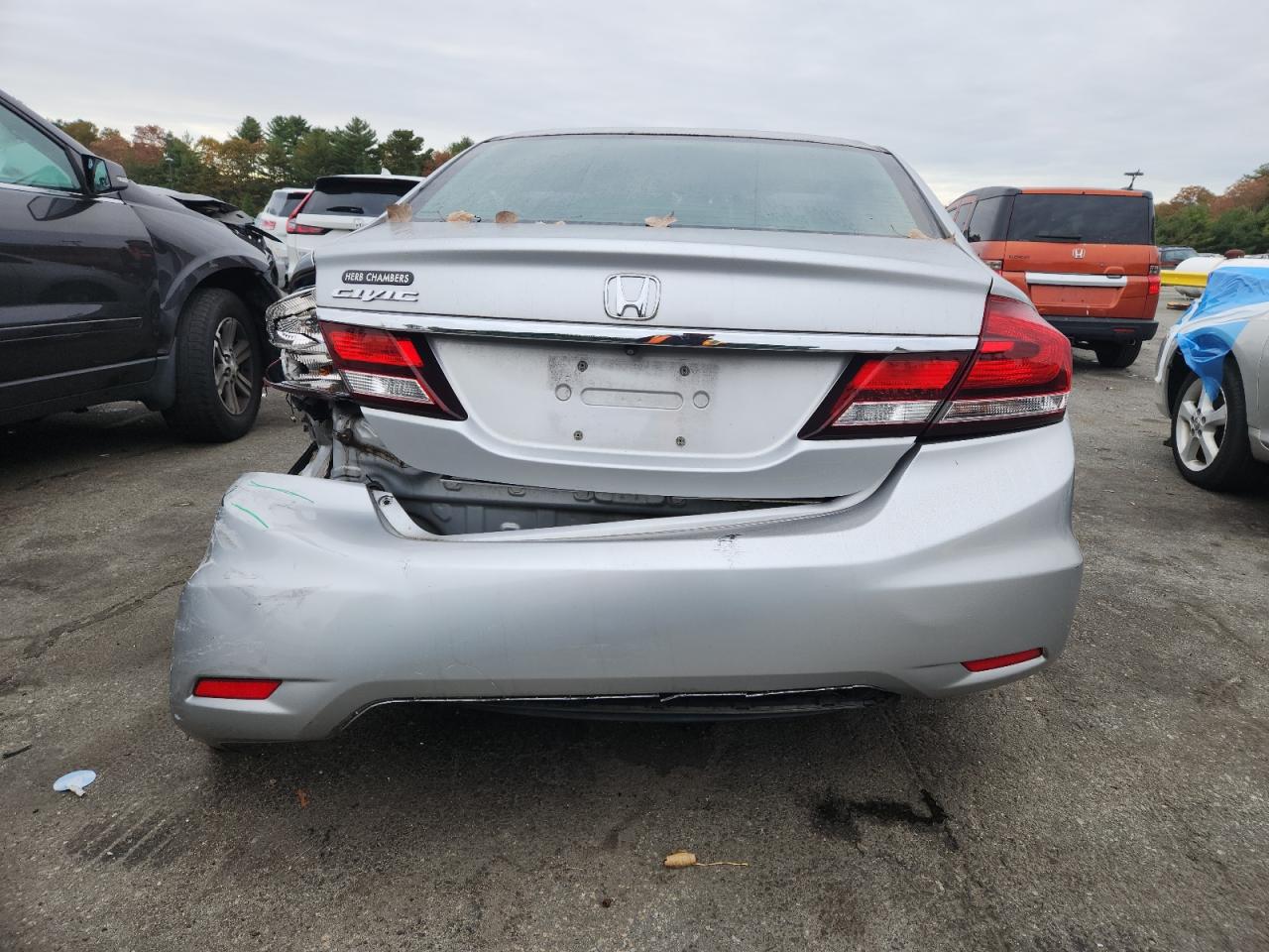 2013 Honda Civic Lx VIN: 2HGFB2F54DH568967 Lot: 86170195