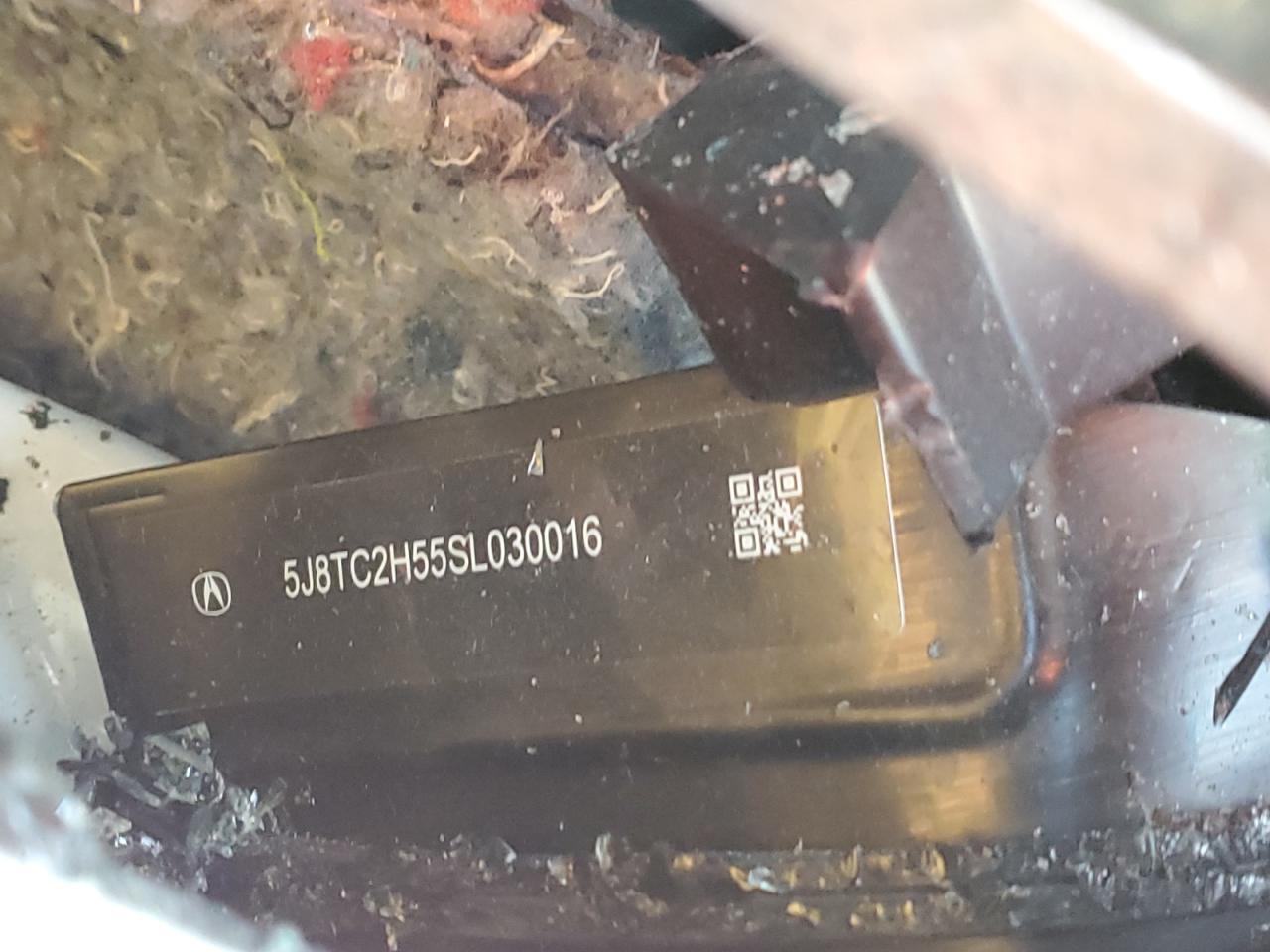 2025 Acura Rdx Technology VIN: 5J8TC2H55SL030016 Lot: 86523925