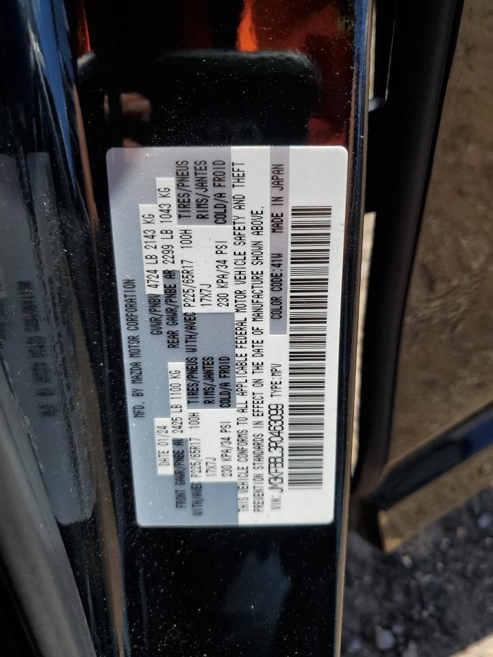 2024 Mazda Cx-5 Select VIN: JM3KFBBL3R0463099 Lot: 86186165