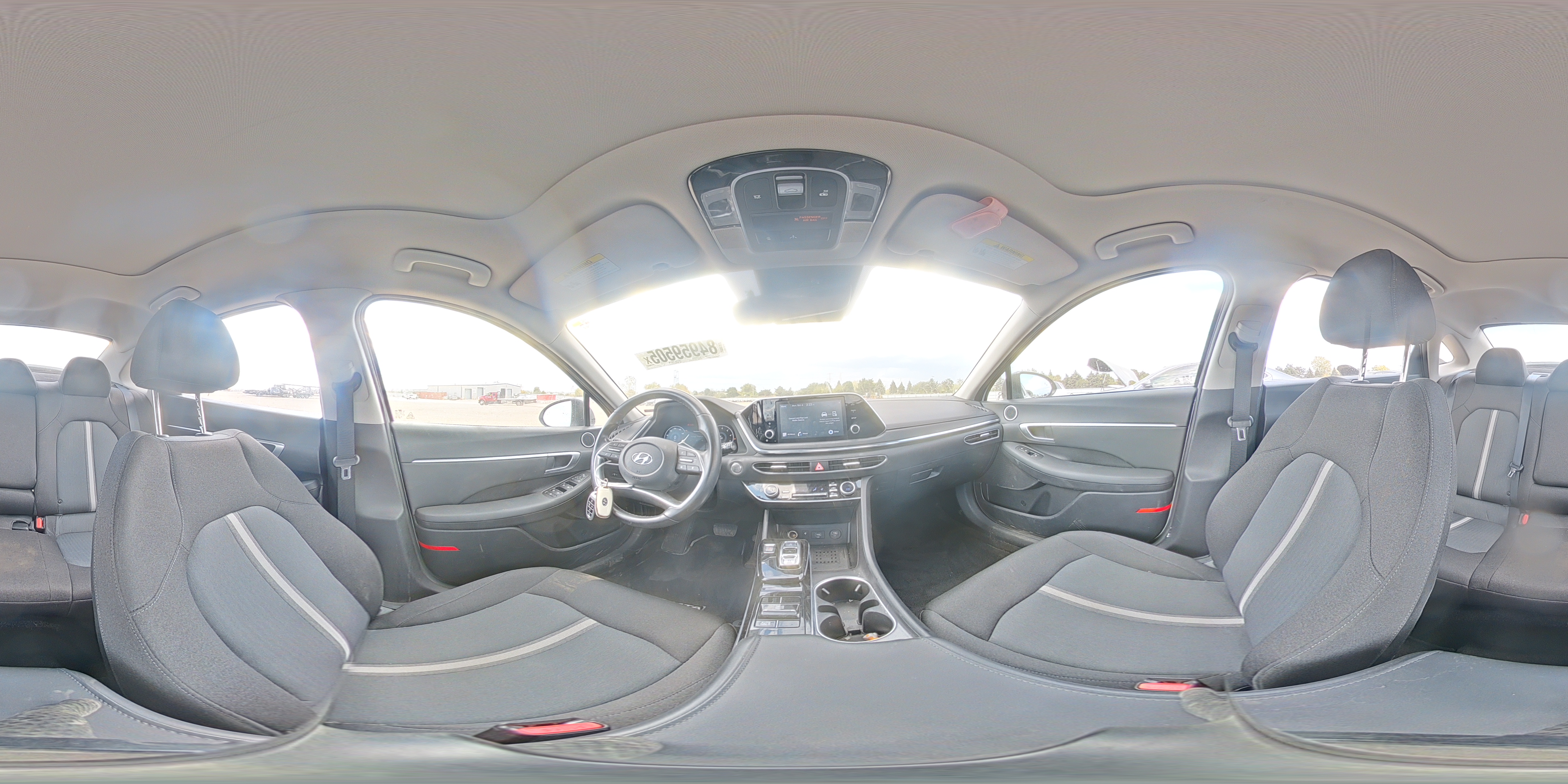 2021 Hyundai Sonata Sel VIN: 5NPEF4JA0MH091654 Lot: 84959505