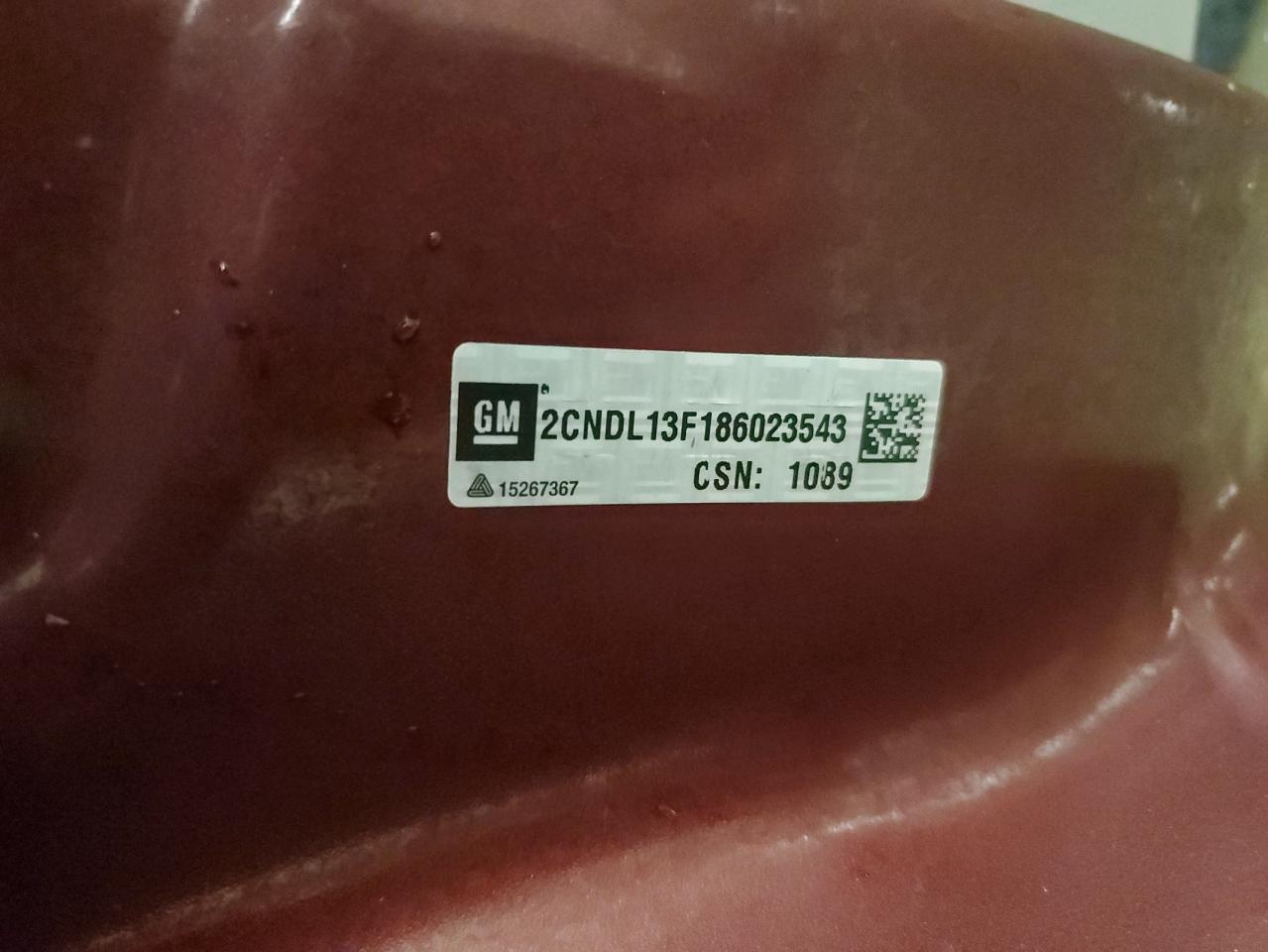 2008 Chevrolet Equinox Ls VIN: 2CNDL13F186023543 Lot: 90363425