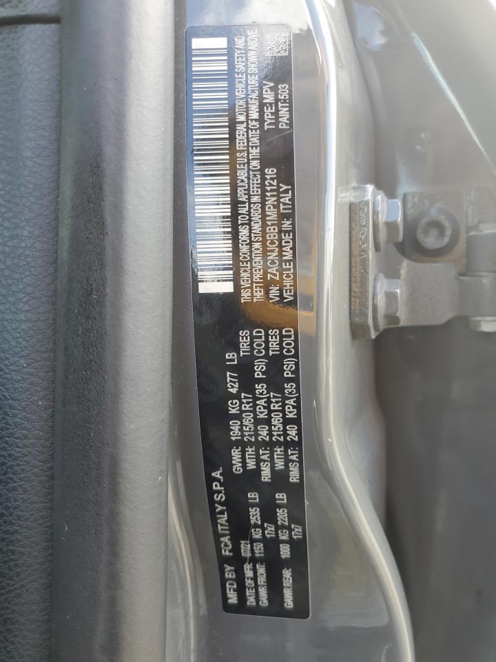2021 Jeep Renegade Latitude VIN: ZACNJCBB1MPN11216 Lot: 85311135