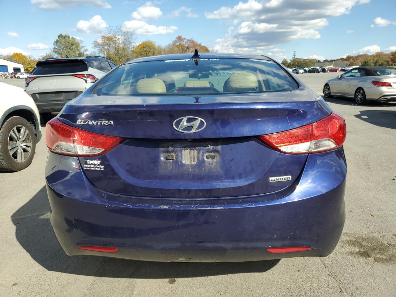2013 Hyundai Elantra Gls VIN: 5NPDH4AE1DH385993 Lot: 82725505