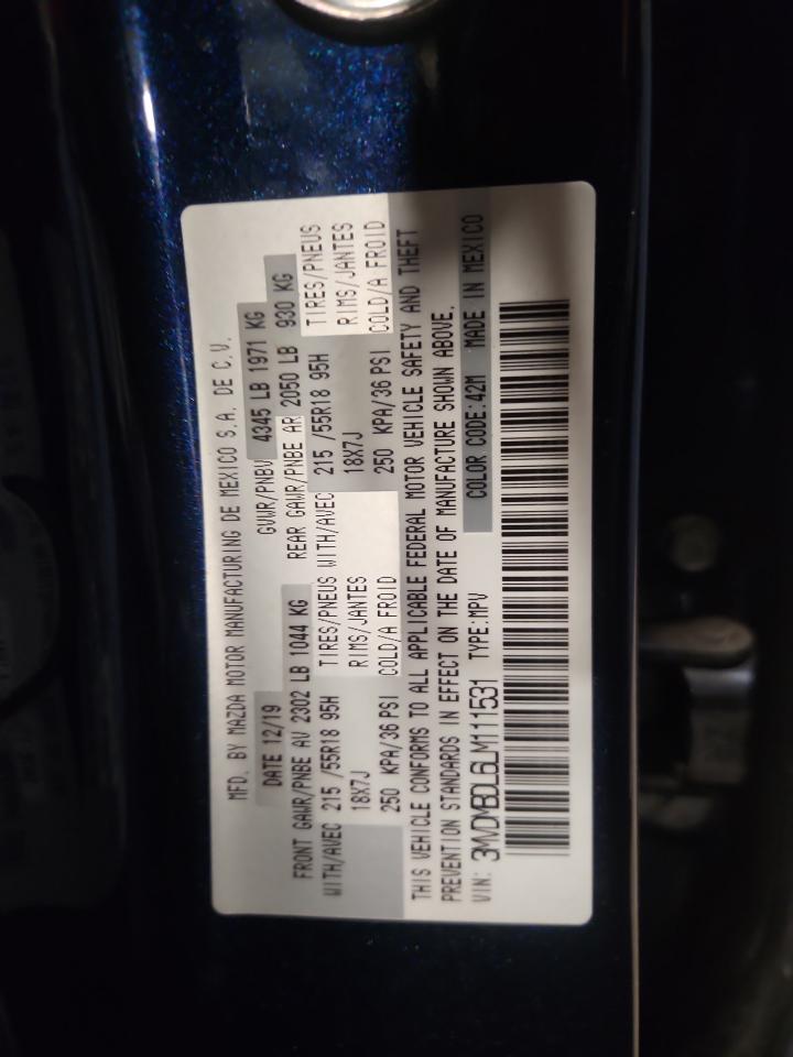 2020 Mazda Cx-30 Preferred VIN: 3MVDMBDL6LM111531 Lot: 90377785