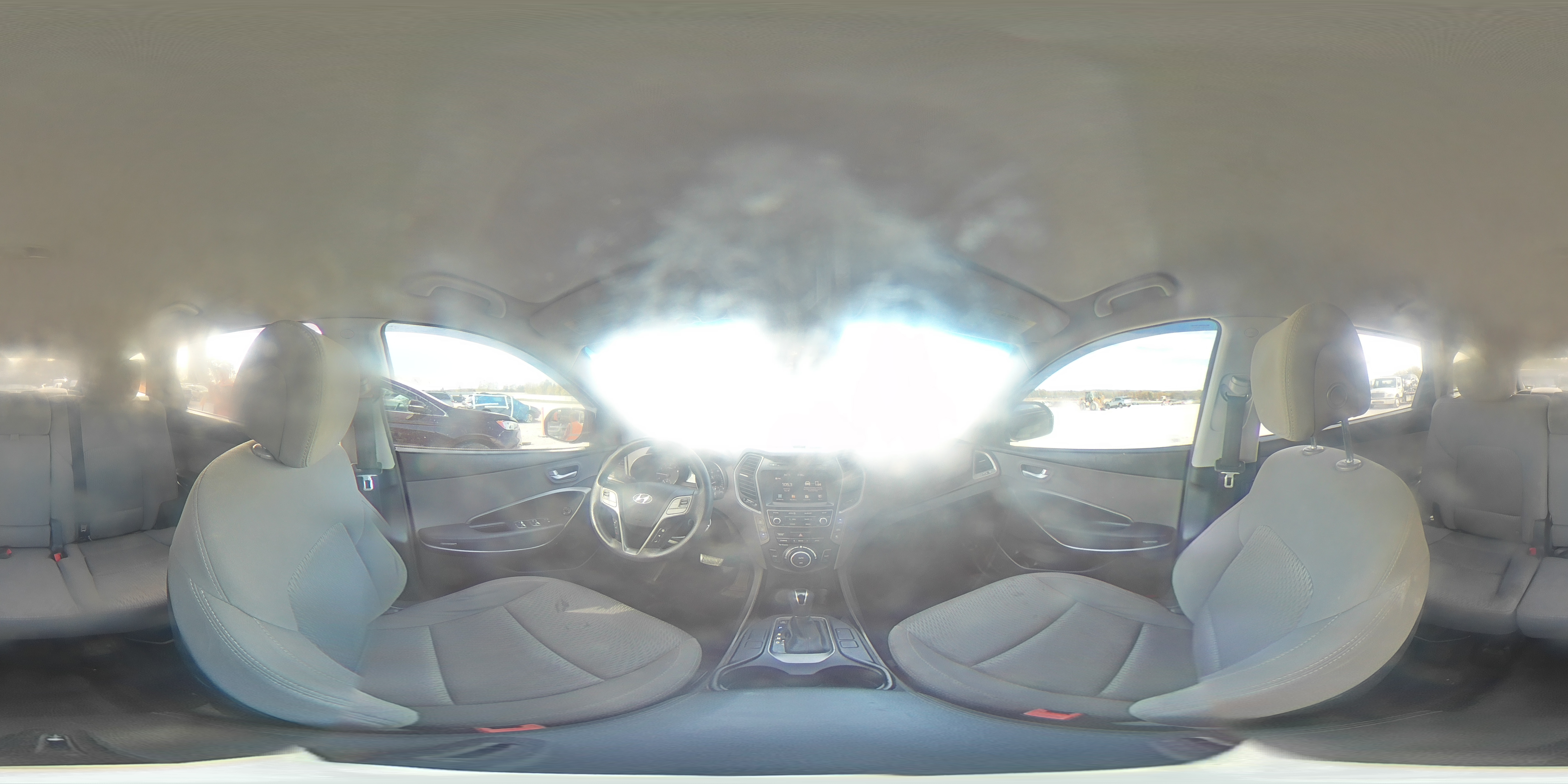 2017 Hyundai Santa Fe Se VIN: KM8SMDHF2HU187903 Lot: 86096015