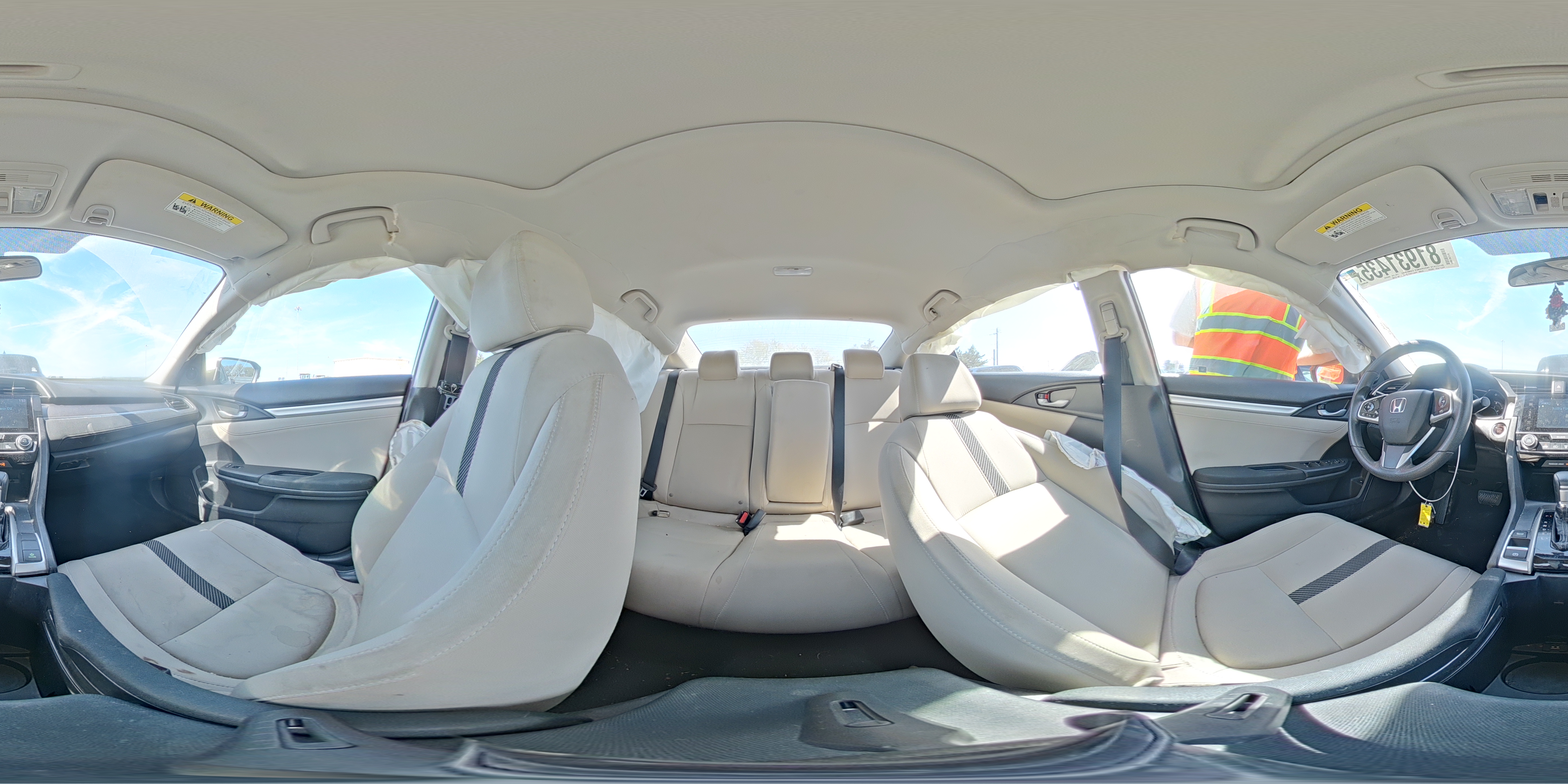 2017 Honda Civic Ex VIN: 19XFC2F70HE077388 Lot: 81931435