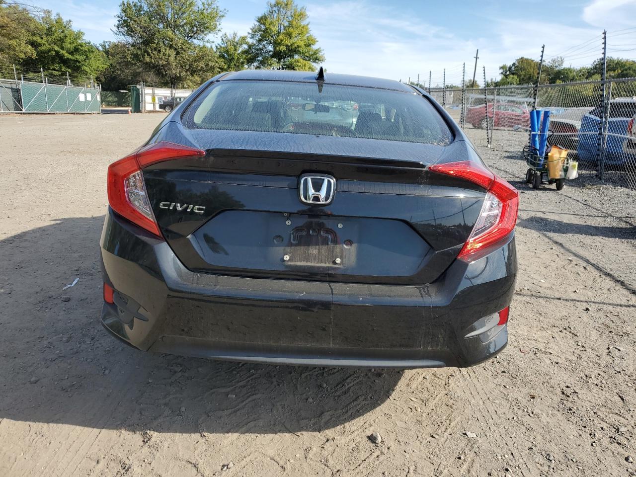 2018 Honda Civic Ex VIN: JHMFC1F30JX005036 Lot: 84711885