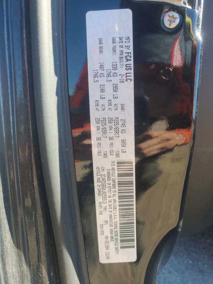 2018 Dodge Grand Caravan Se VIN: 2C4RDGBG0JR255513 Lot: 86270495