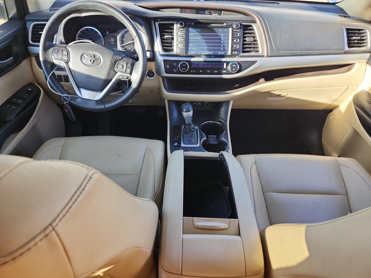 2019 Toyota Highlander Se VIN: 5TDKZRFH0KS325618 Lot: 86674715