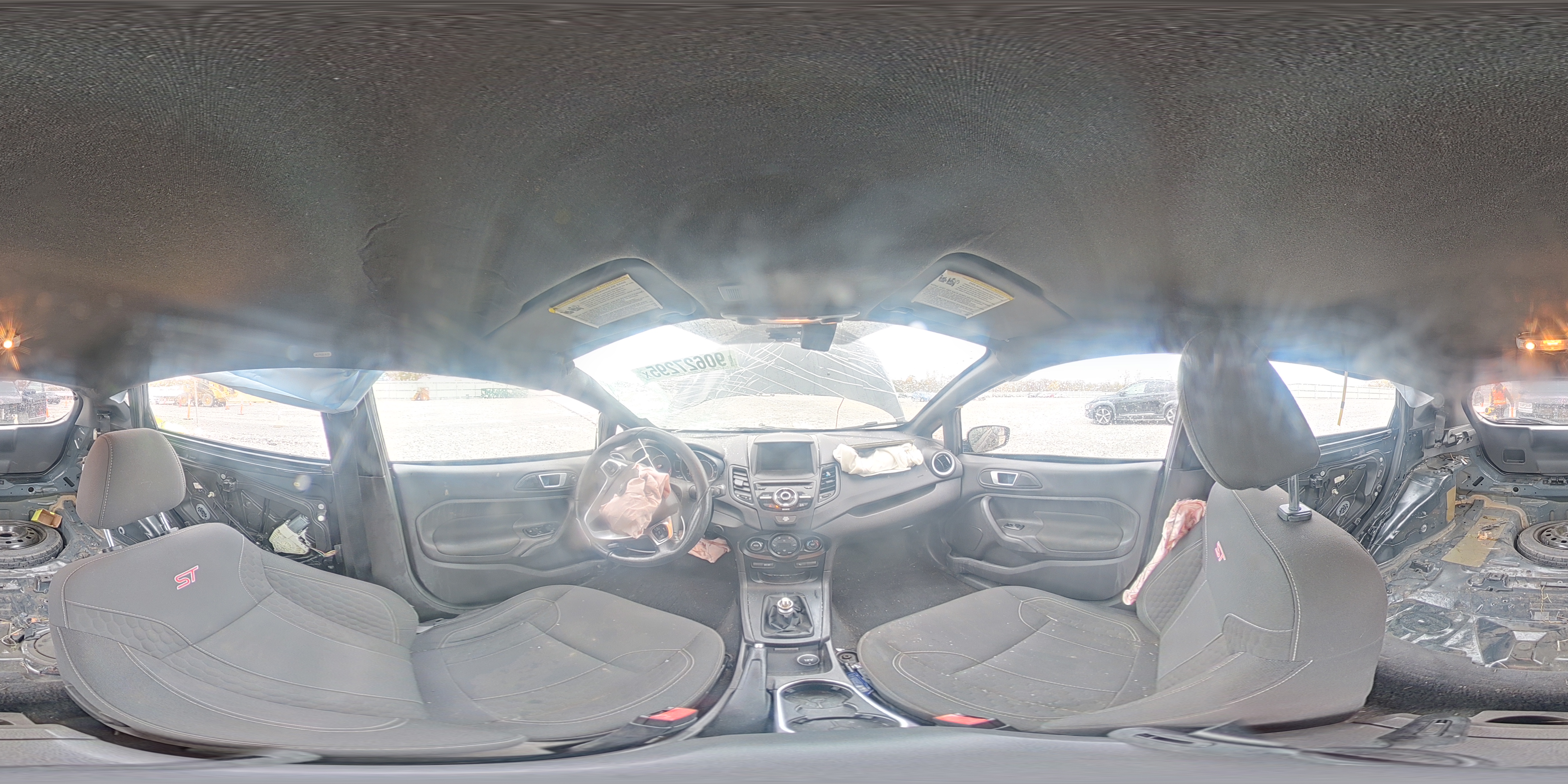 2015 Ford Fiesta St VIN: 3FADP4GX0FM166487 Lot: 90627295