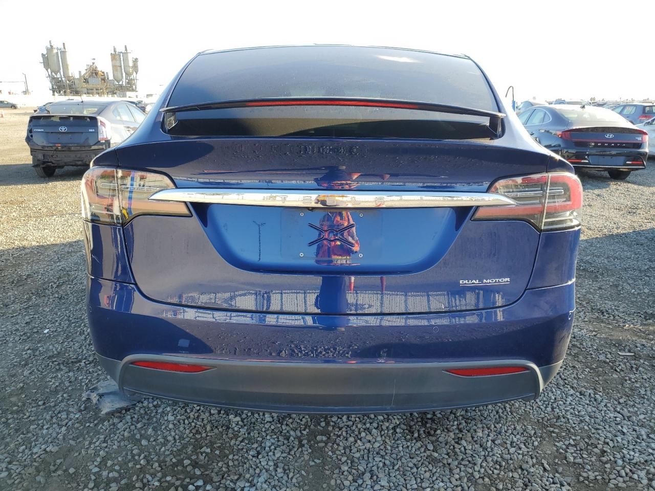 2020 Tesla Model X VIN: 5YJXCBE47LF301402 Lot: 87301255