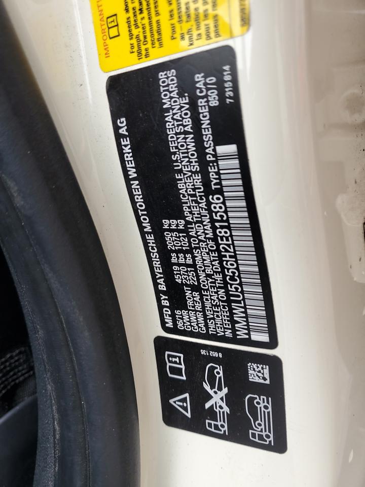 2017 Mini Cooper S Clubman All4 VIN: WMWLU5C56H2E81586 Lot: 85728255