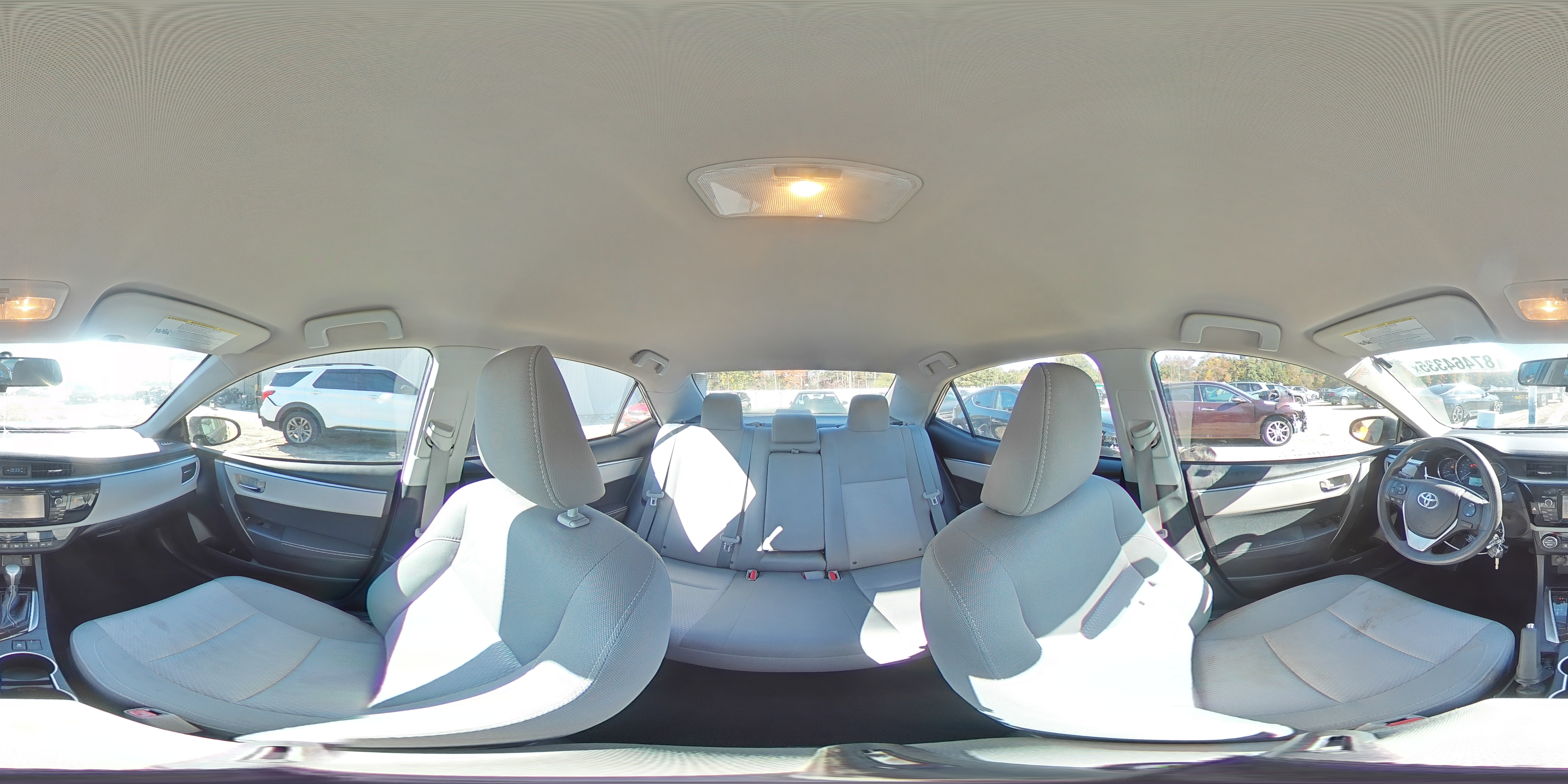 2015 Toyota Corolla L VIN: 2T1BURHE5FC235185 Lot: 87464335