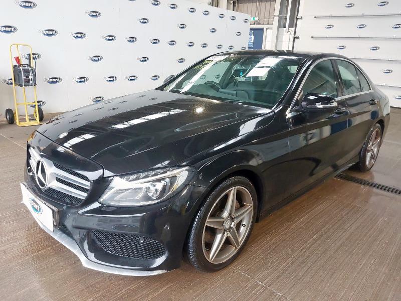 2016 MERCEDES-BENZ C220 D AMG LINE AUTO  for sale at Copart EAST KILBRIDE