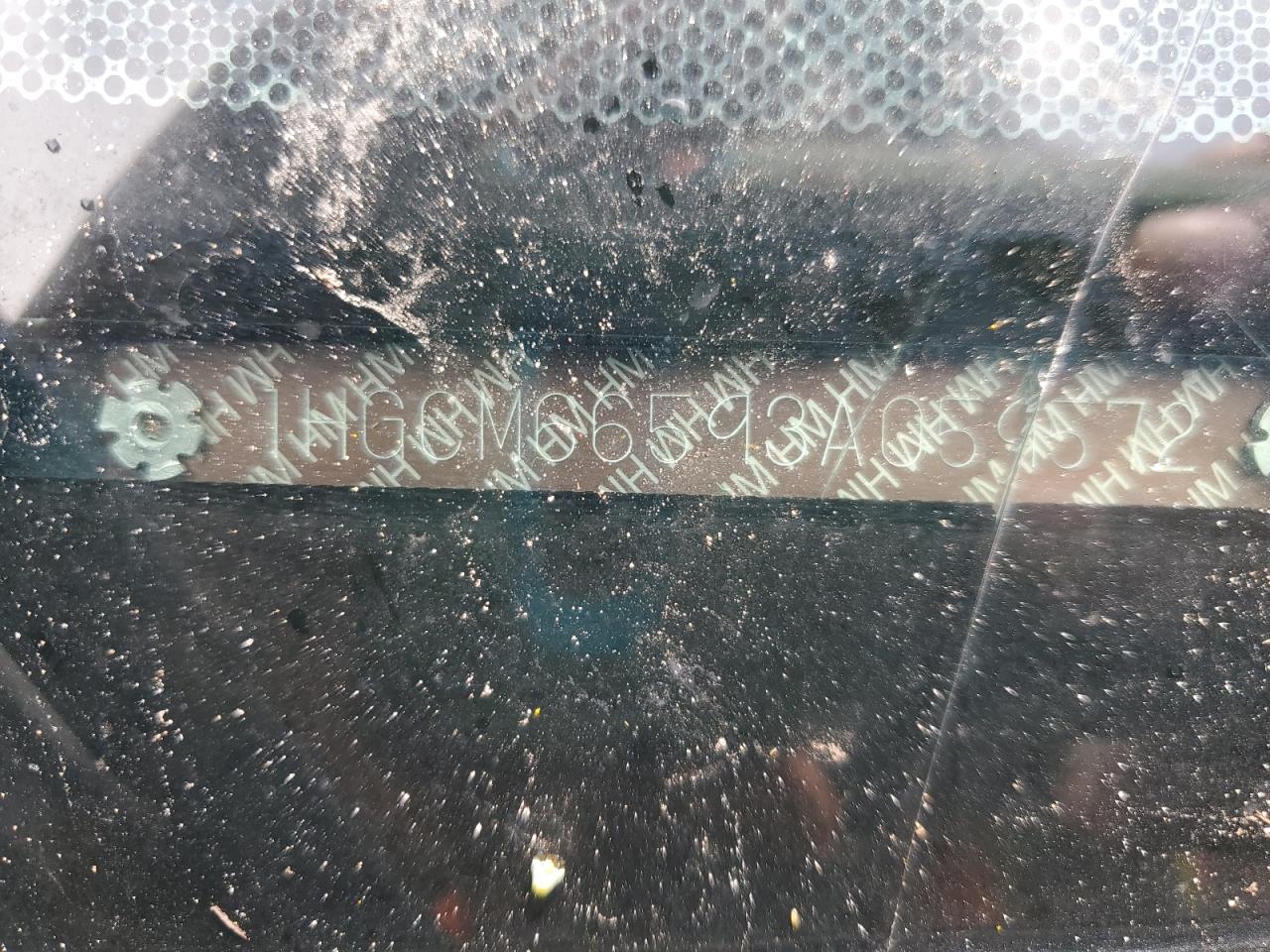 2003 Honda Accord Ex VIN: 1HGCM66593A059572 Lot: 85672065