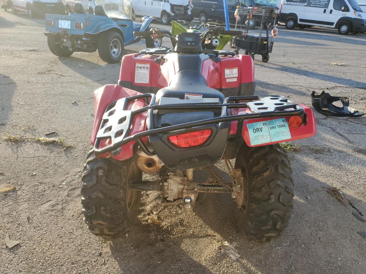 2024 Honda Trx420 Fm VIN: 1HFTE4050RJ000398 Lot: 86079655