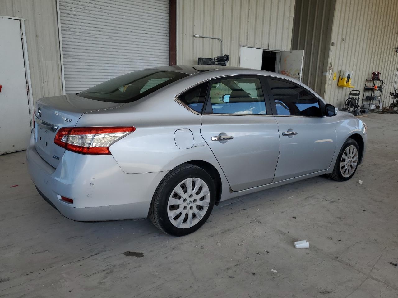 2013 Nissan Sentra S silver sedan gas 1N4AB7AP3DN905088 photo #4